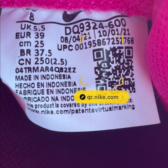 Valentines day dunk lows pink and lace - Picture 3 of 8